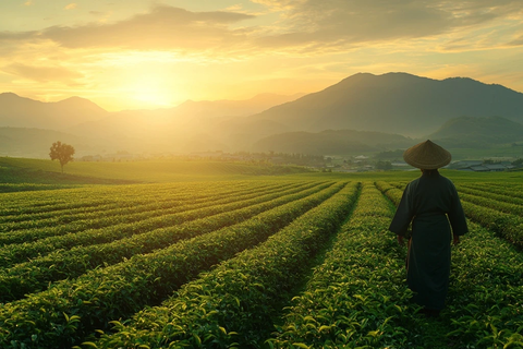 茶田采茶农民传统服饰