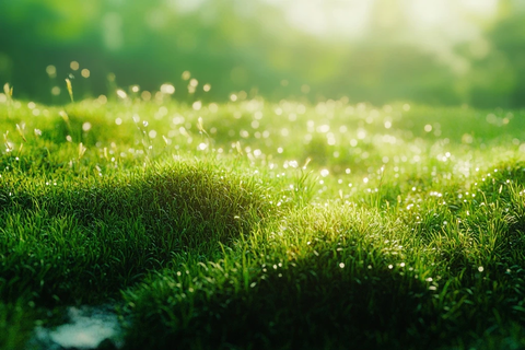 迷你世界草地苔藓景观