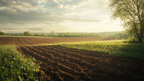 田野土壤自然景观