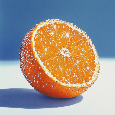 橙子水晶高光设计