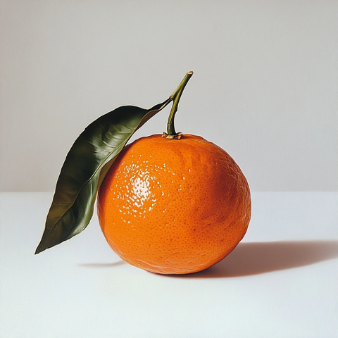 静物摄影橙子特写