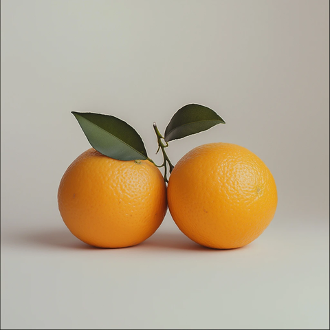 橙子与叶子