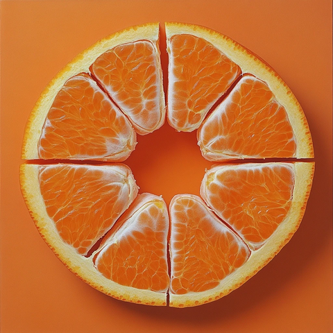 八段橙子两空隙