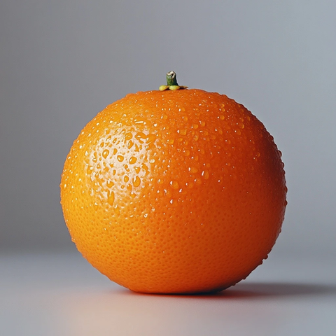 橙子静物摄影棚拍摄