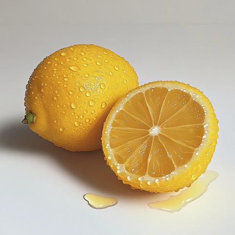 柠檬水滴整果半果