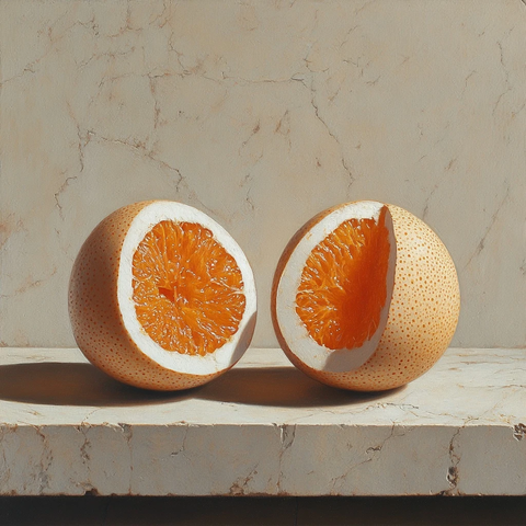 复活节彩蛋橘子