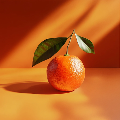 橙子背景细节特写