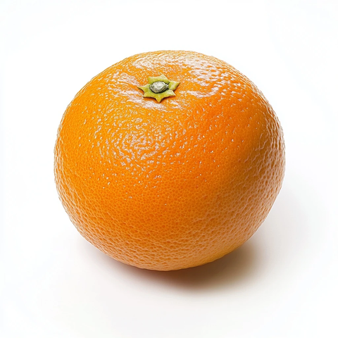 无籽小柑橘白背景特写