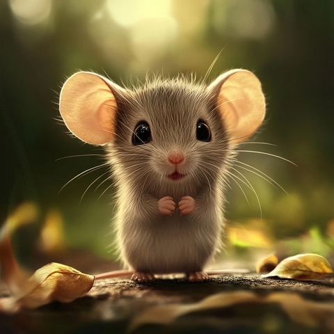 可爱动物森林欢乐聚会