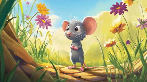 小灰鼠与巨型兔子洞探险