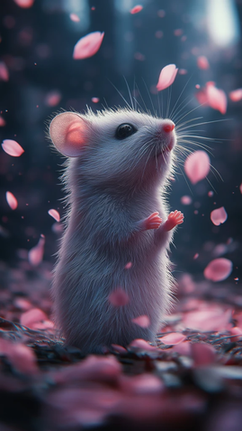 小仓鼠穿武士服战樱雨