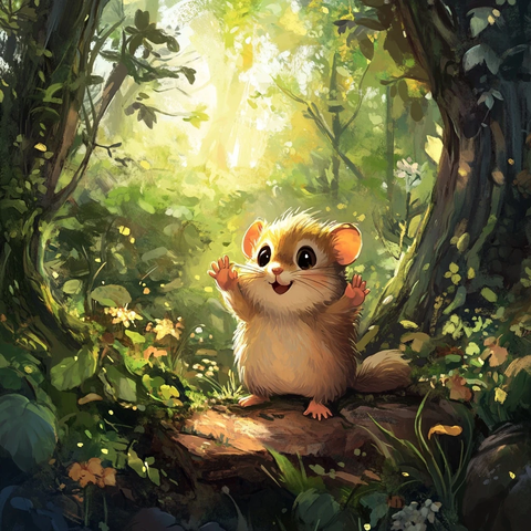 森林中的小可爱