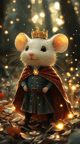 小白鼠国王森林跳舞