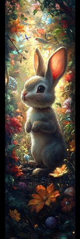 兔子森林数字绘画