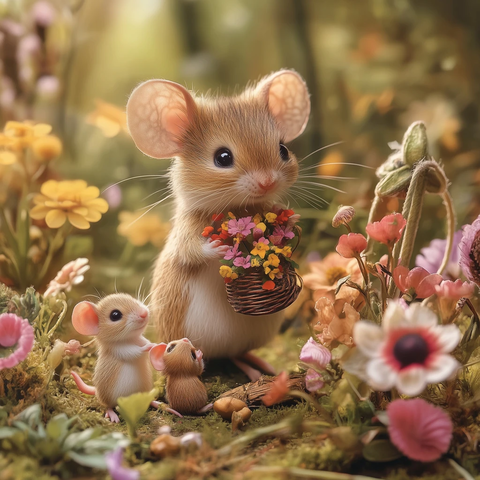 小鼠花园照顾宠物