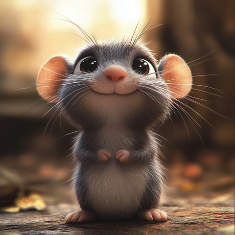 小老鼠厨师烹饪创意