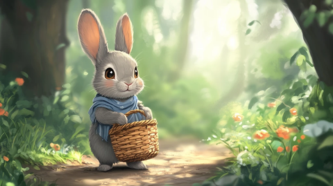 兔子小篮森林路径