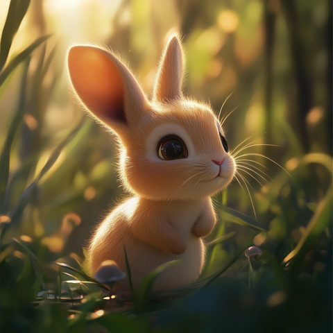 小兔子概念艺术