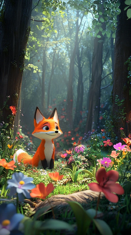 狐狸莉莉森林探险