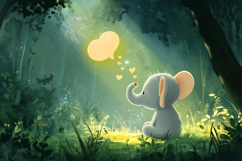 大象回忆家人朋友