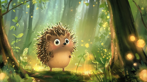 小刺猬的温暖森林