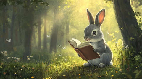 兔子森林跳跃读书