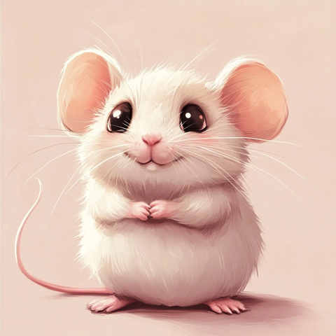 大头鼠卡通形象设计