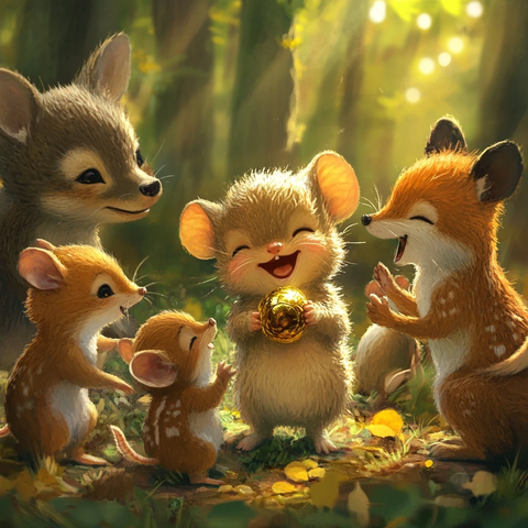 小鼠与伙伴们的快乐时光