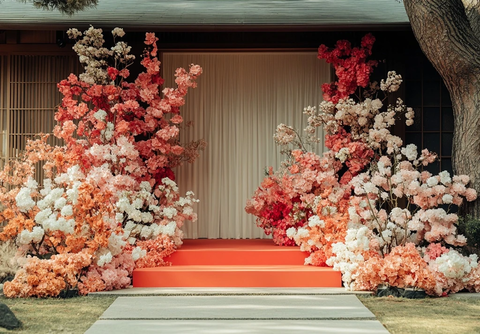 日本婚礼舞台装饰