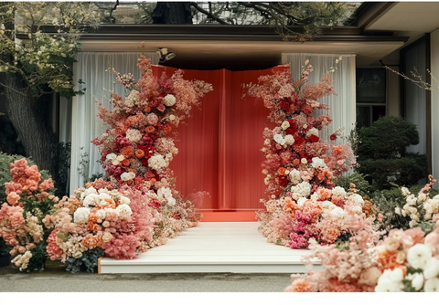 日本婚礼舞台装饰