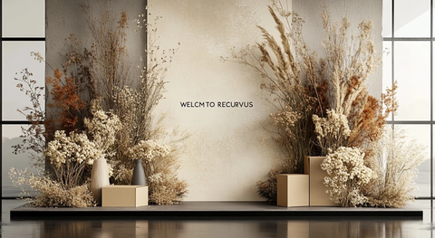 婚礼装饰与干花展示