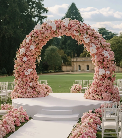 婚礼仪式舞台布置