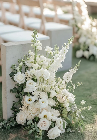 现代极简婚礼装饰