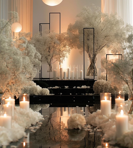 现代简约婚礼装饰