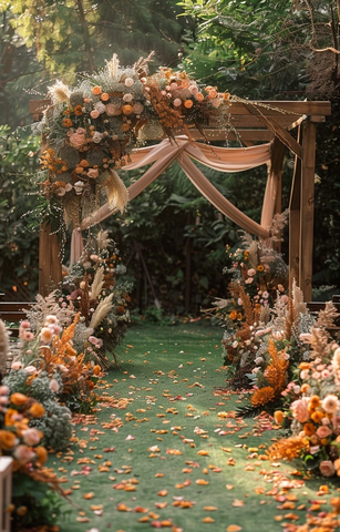 木制拱门婚礼装饰