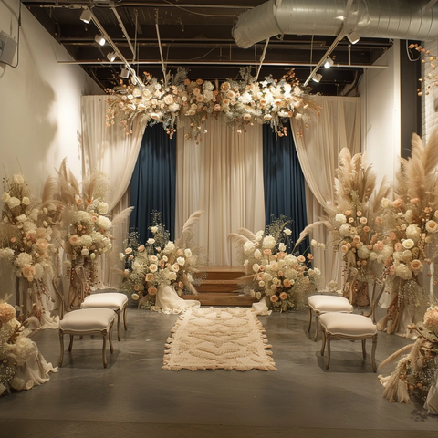 婚礼舞台布置