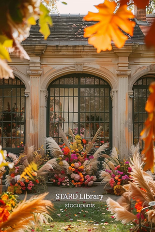 婚礼仪式装饰与贝壳装置