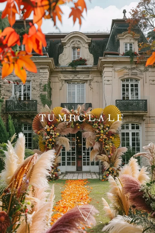 婚礼装饰与巨型贝壳