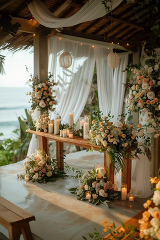 婚礼礼物站布置