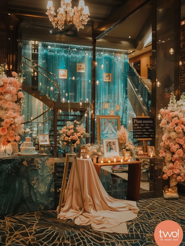 婚礼照片拍摄区