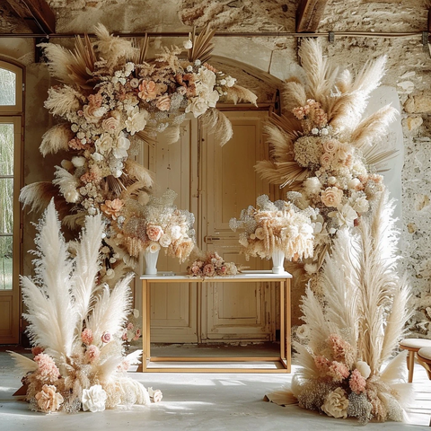 婚礼装饰与金拱门