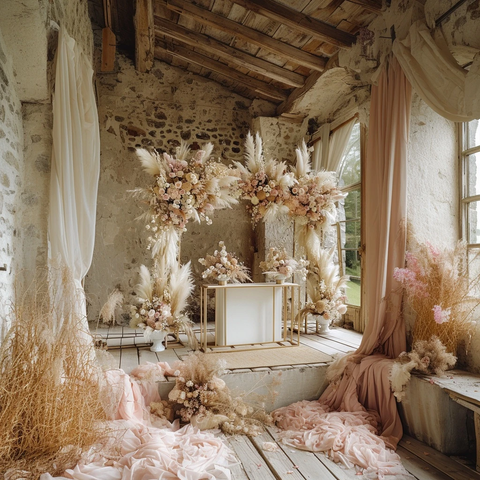 婚礼装饰与金拱门