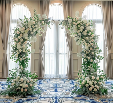 婚礼花拱门装饰