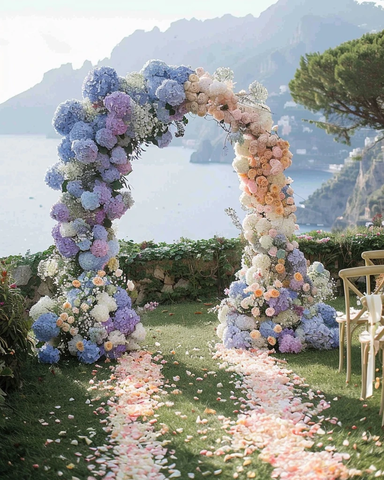 婚礼花拱门装饰