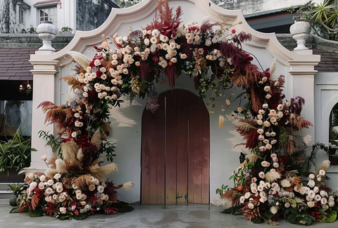 婚礼拱门装饰