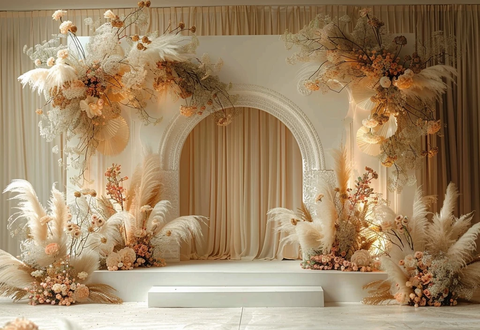 婚礼舞台背景设计