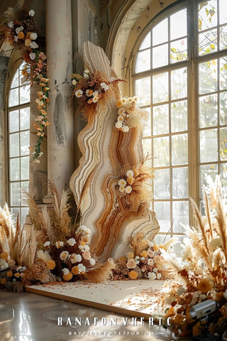 婚礼装饰与大理石雕塑