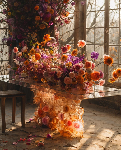 花艺城市景观桌