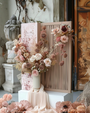 婚礼请柬与花艺设计