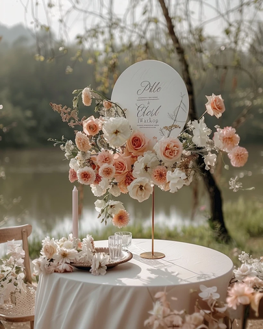 婚礼花束展示架